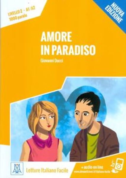 Picture of AMORE IN PARADISO - LIBRO + MP3 ONLINE - NIVEL 2 (A1-A2) - NUOVA EDIZIONE