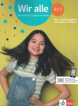Imagem de WIR ALLE A1.1 - DEUTSCH FUR JUNGE LERNENDE - KURS- UND UBUNGSBUCH MIT AUDIOS UND VIDEOS
