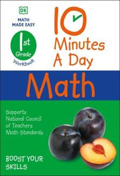 Imagem de 10 MINUTES A DAY MATH - 1ST GRADE WORKBOOK