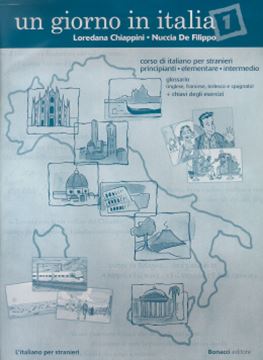 Imagem de UN GIORNO IN ITALIA 1 (LIVELLO A1-B2) - GLOSSARIO 1 + CHIAVI 1