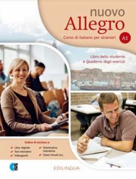 Picture of NUOVO ALLEGRO A1 - LIBRO DELLO STUDENTE E QUADERNO DEGLI ESERCIZI + AUDIO